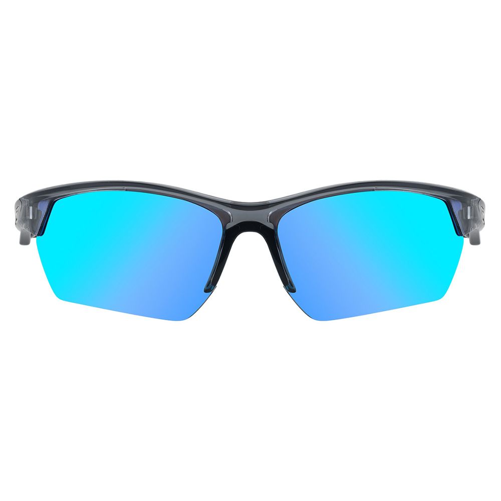 TRACK - Crystal Black with Ice Blue Mirror Photochromic Lens