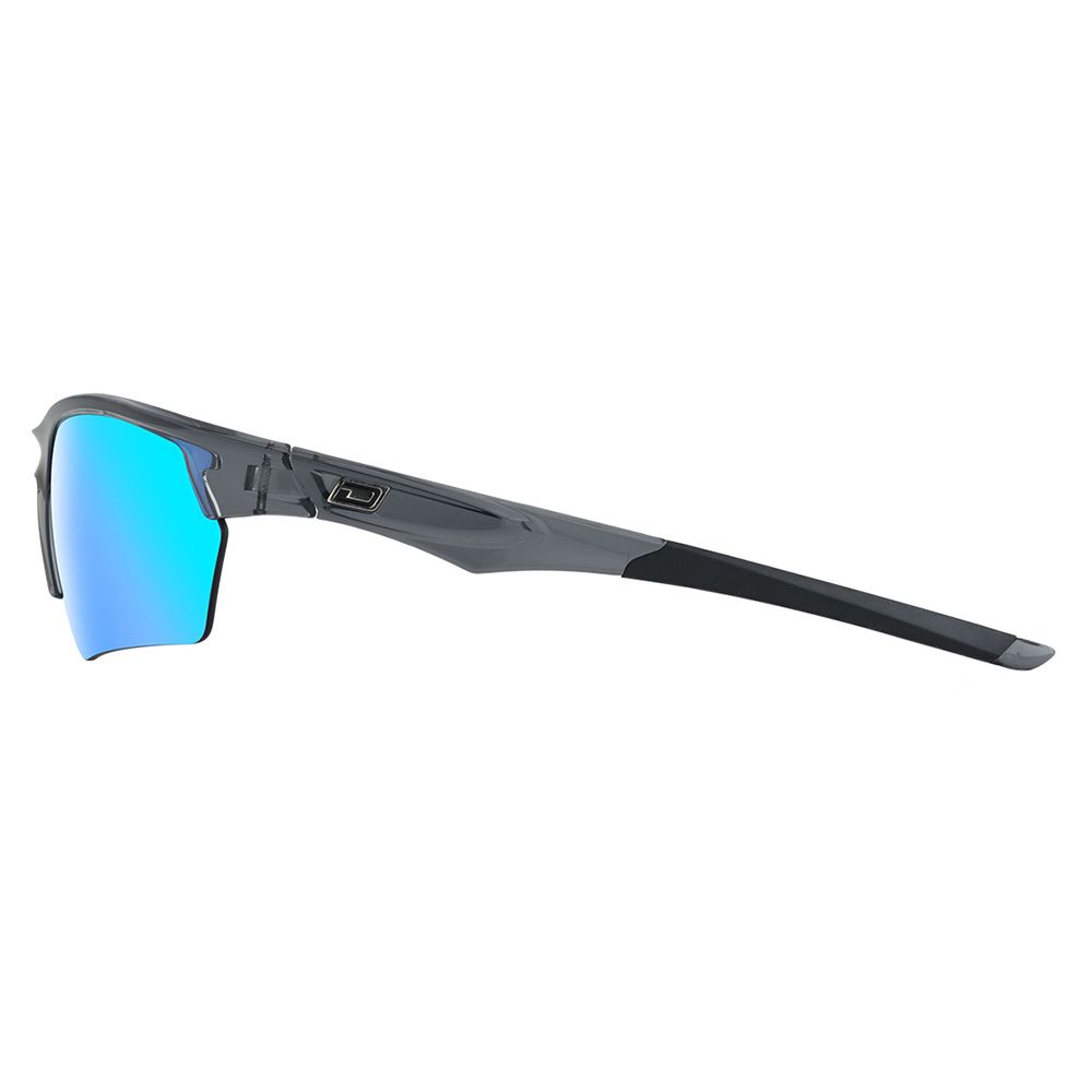 TRACK - Crystal Black with Ice Blue Mirror Photochromic Lens