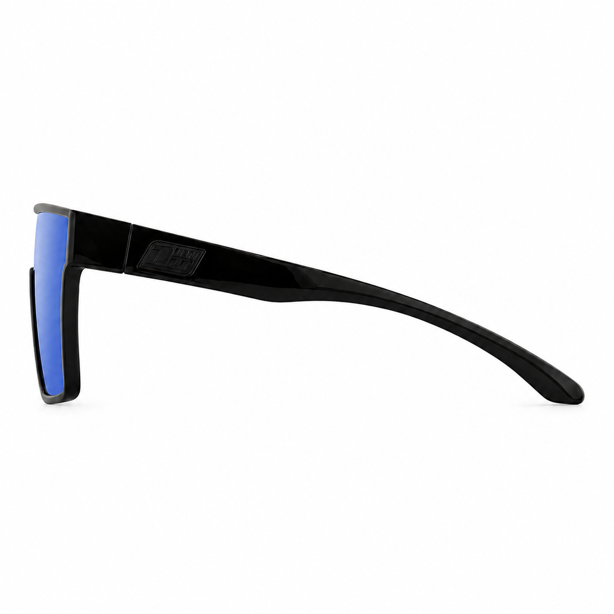 WEREWOLF - Black Crystal with Polarized Blue Mirror Lens