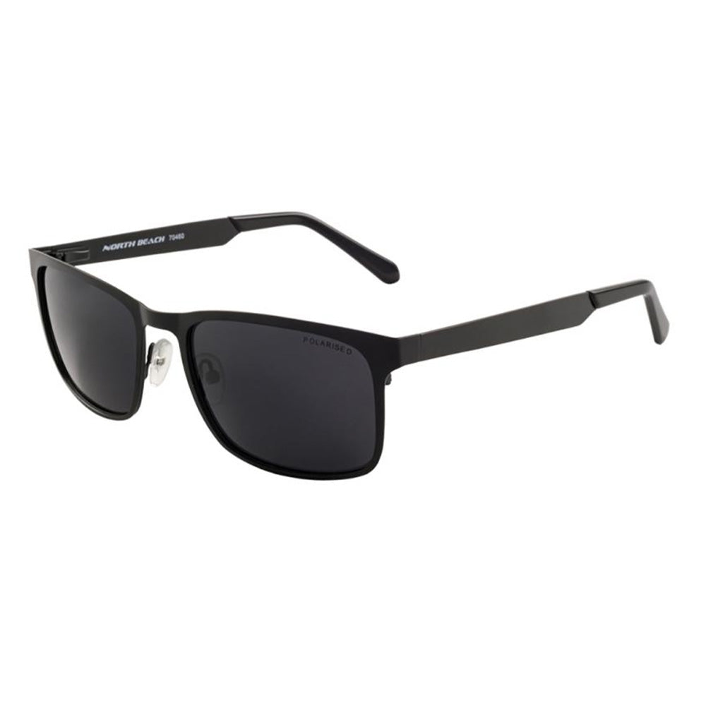 SHAGREEN - Satin Black with Polarized Smoke Lens