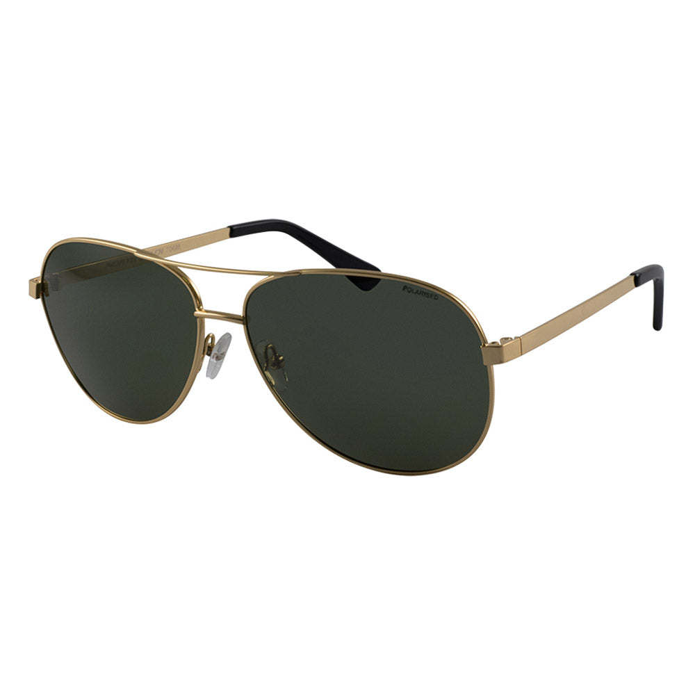 POLLACK - Gold with Polarized Green Lens