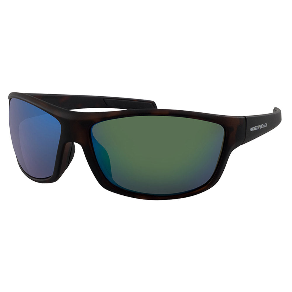 CODLING - Matte Tortoise with Polarized Green Revo Lens