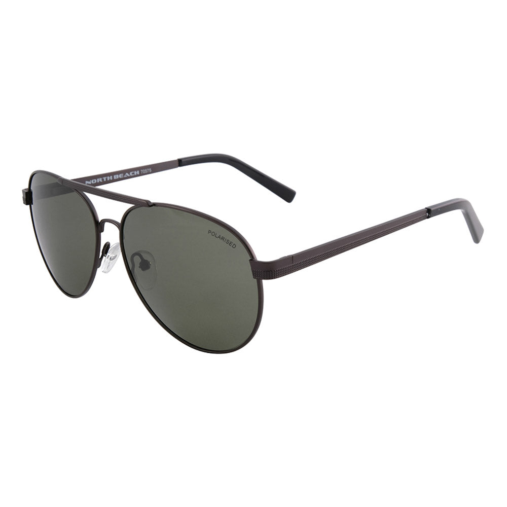 TEKKA - Gunmetal with Polarized Green Lens