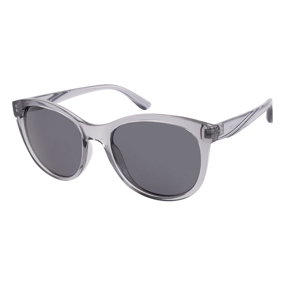 SAFINA - Crystal Grey with Polarized Smoke Lens