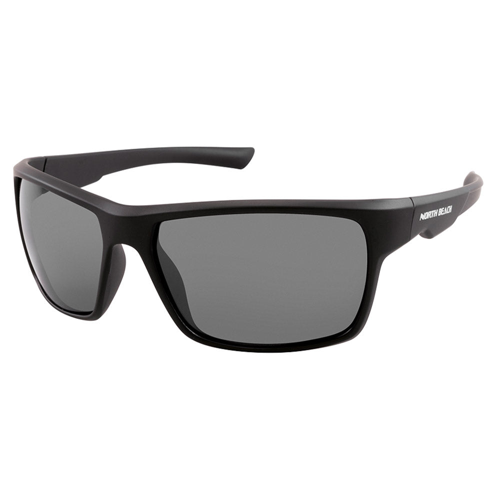PEARLEYE - Matte Black with Polarized Silver Flash Lens