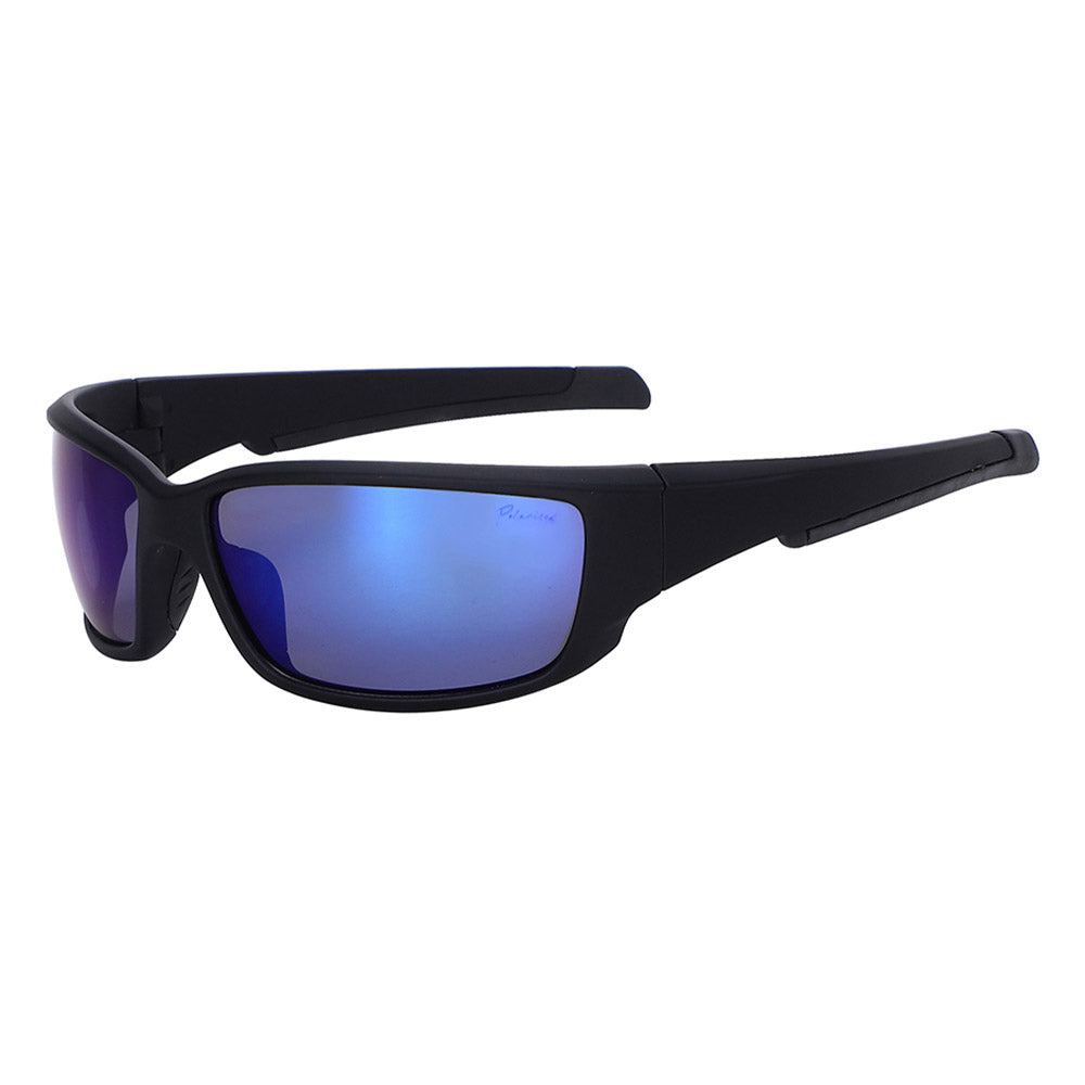 ARK - Satin Black with Polarized Ice Blue Mirror Lens