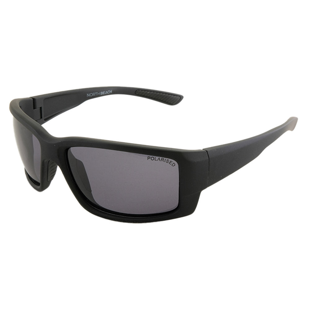 FOSTER - Satin Black with Polarized Grey Lens