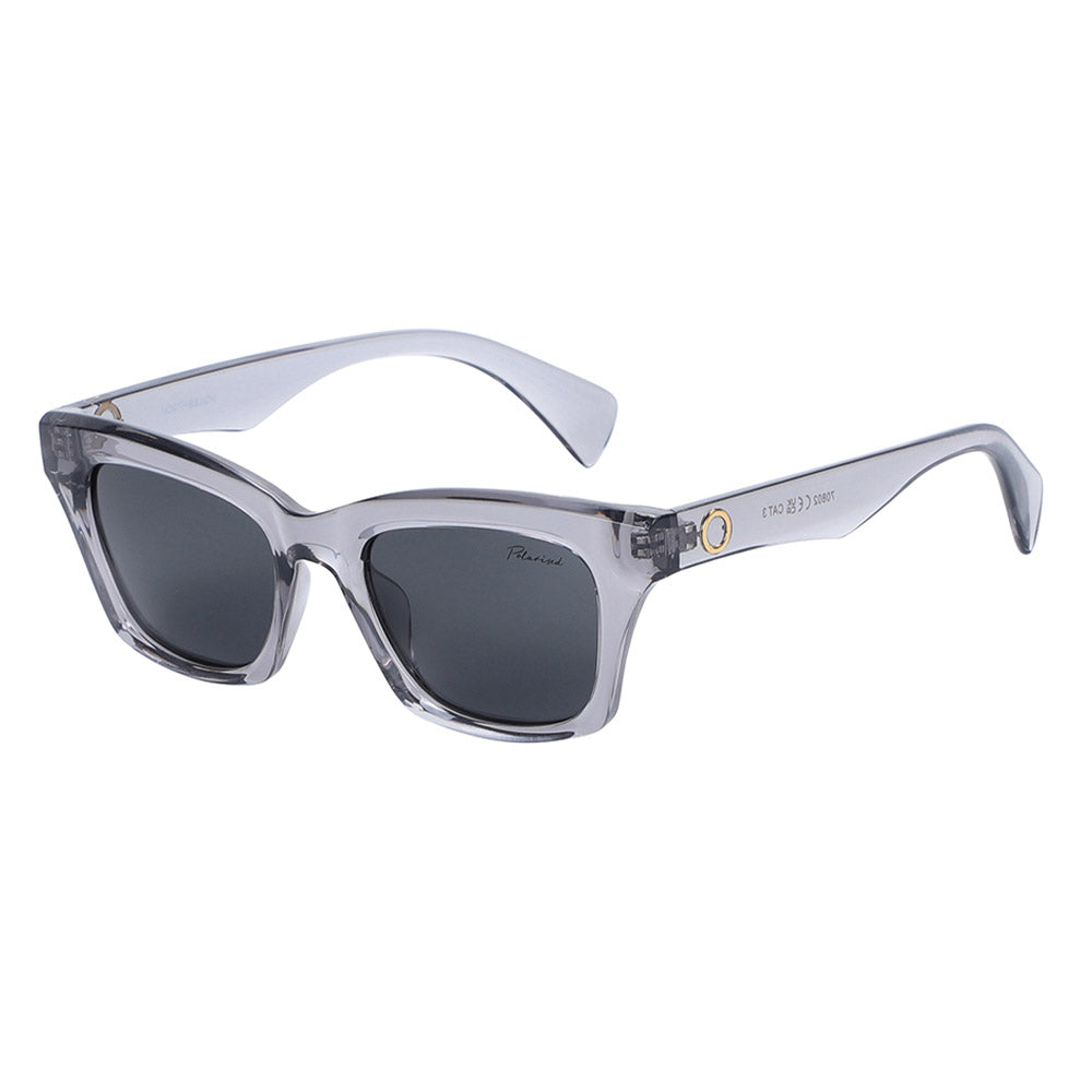 FRONT - Crystal Grey with Polarized Grey Lens