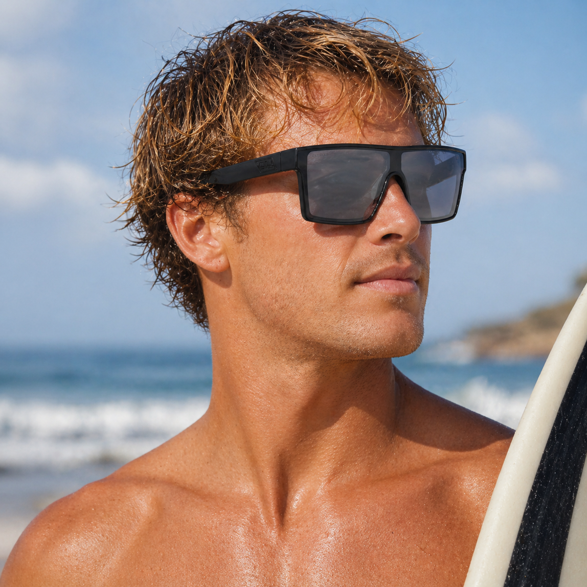 WEREWOLF - Black with Polarized Grey Lens