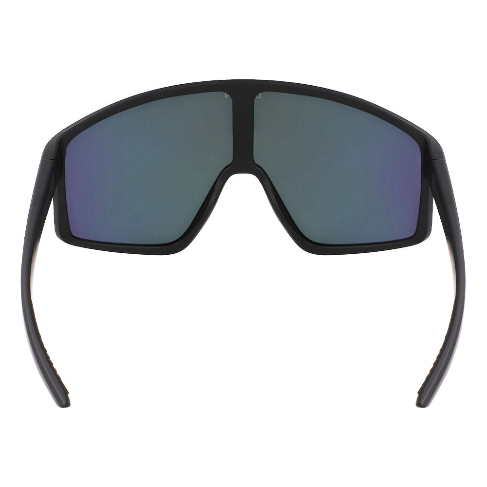 AMPED - Matte Black with Lumalens Red Ionized Lens