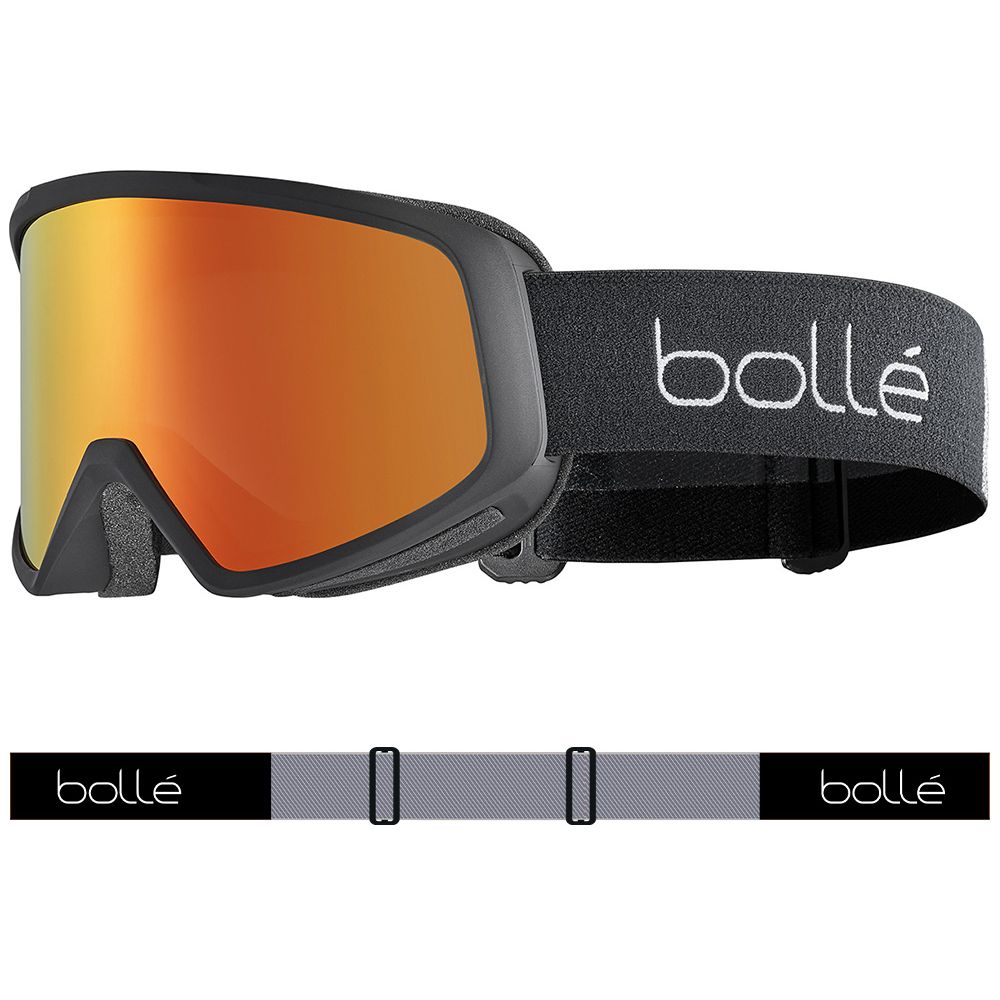 BEDROCK PLUS - Matte Black with Sunrise Lens