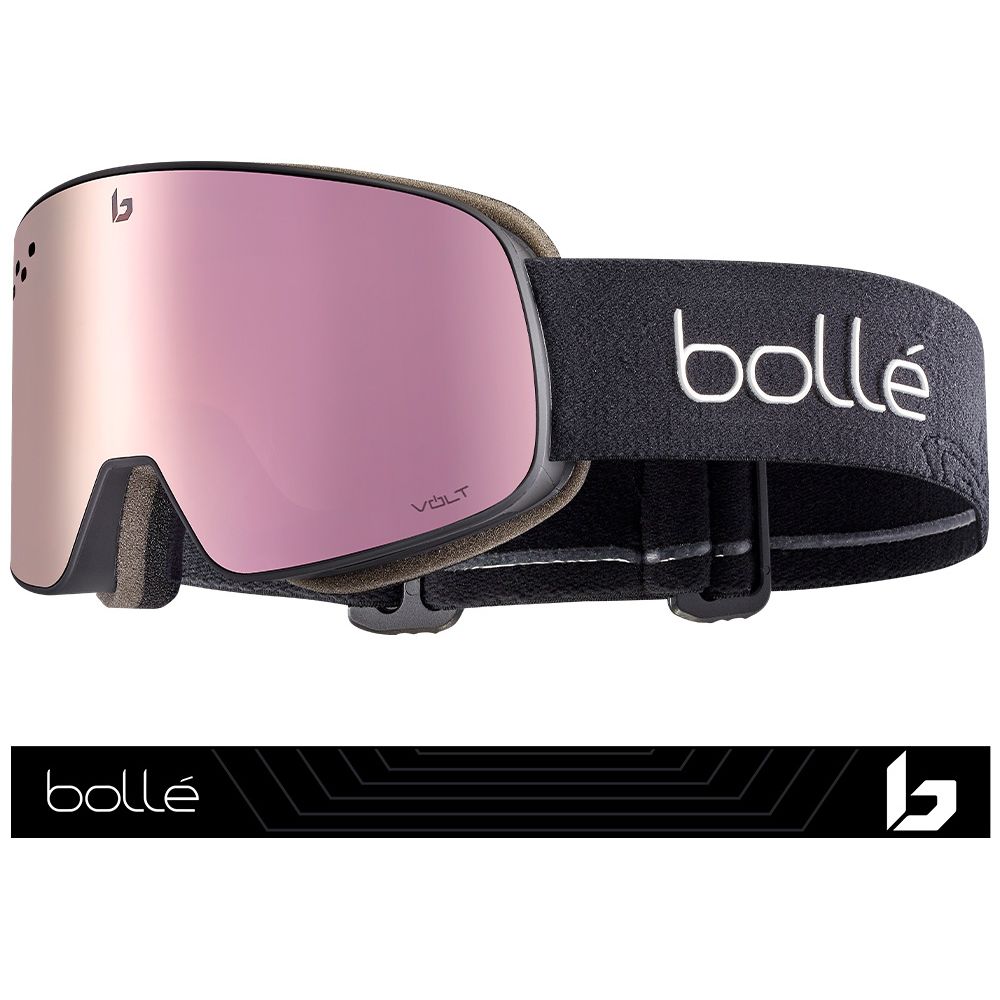 NEVADA - Matte Black with Volt Pink Lens