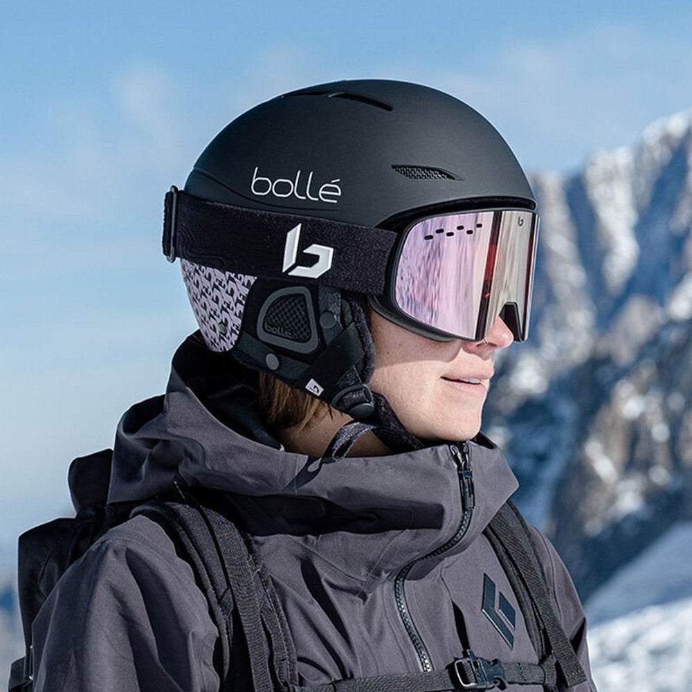 NEVADA - Matte Black with Volt Pink Lens
