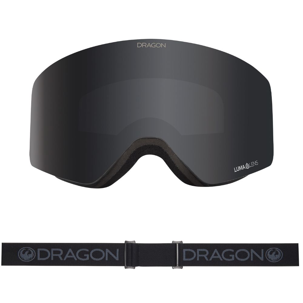R1 OTG - Blackout with Lumalens Dark Smoke & Lumalens Amber Lens