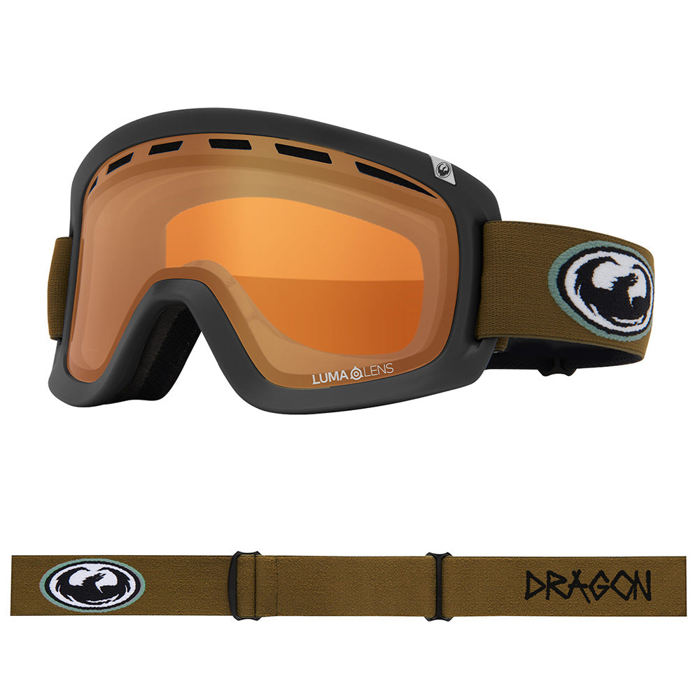 D1 OTG - Old Skool with Lumalens Silver Ionized & Lumalens Amber Lens