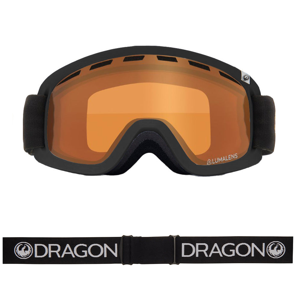 D2 - Black with Lumalens Amber Lens