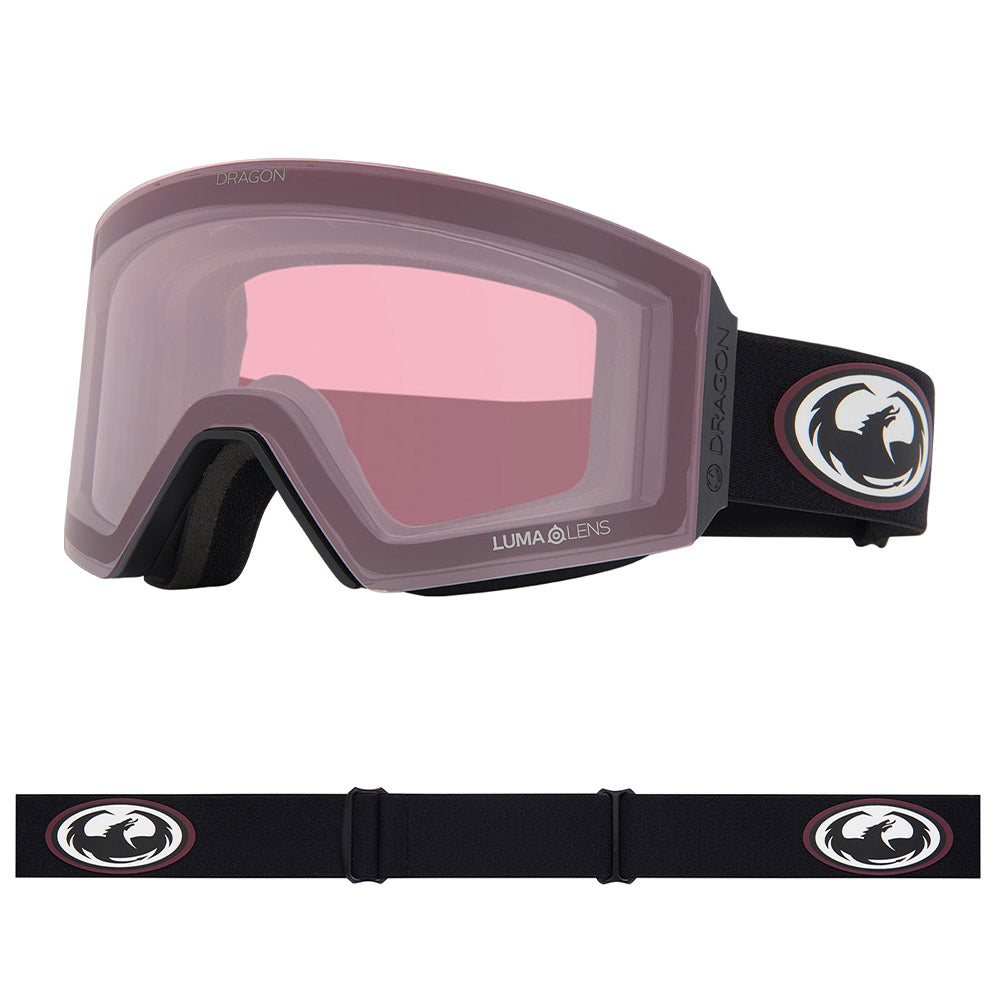 RVX MAG OTG - Old Skool with Lumalens Red Ionized & Lumalens Light Rose Lens