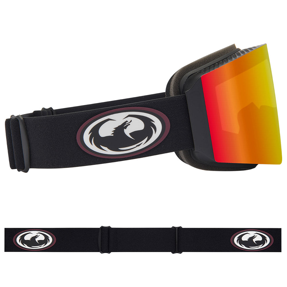 RVX MAG OTG - Old Skool with Lumalens Red Ionized & Lumalens Light Rose Lens