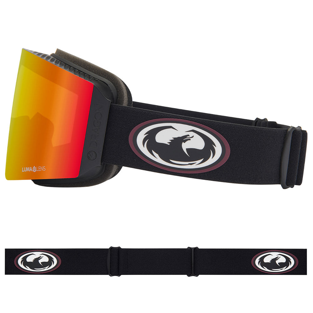 RVX MAG OTG - Old Skool with Lumalens Red Ionized & Lumalens Light Rose Lens