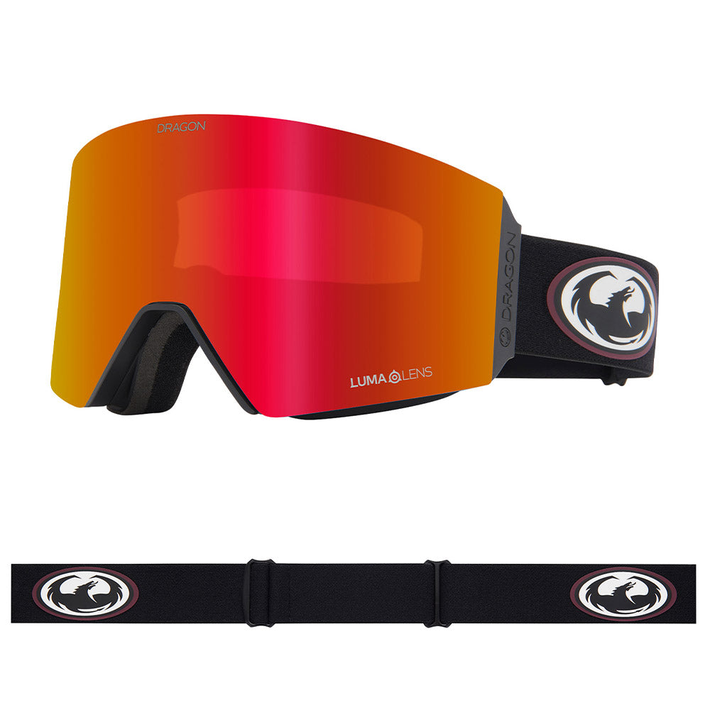RVX MAG OTG - Old Skool with Lumalens Red Ionized & Lumalens Light Rose Lens
