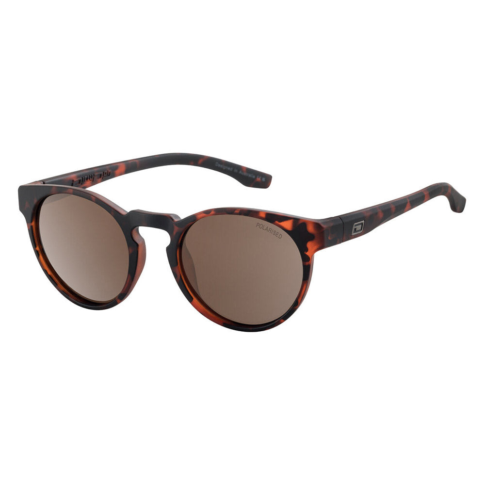 FLASH - Satin Dark Tortoise with Polarized Brown Lens