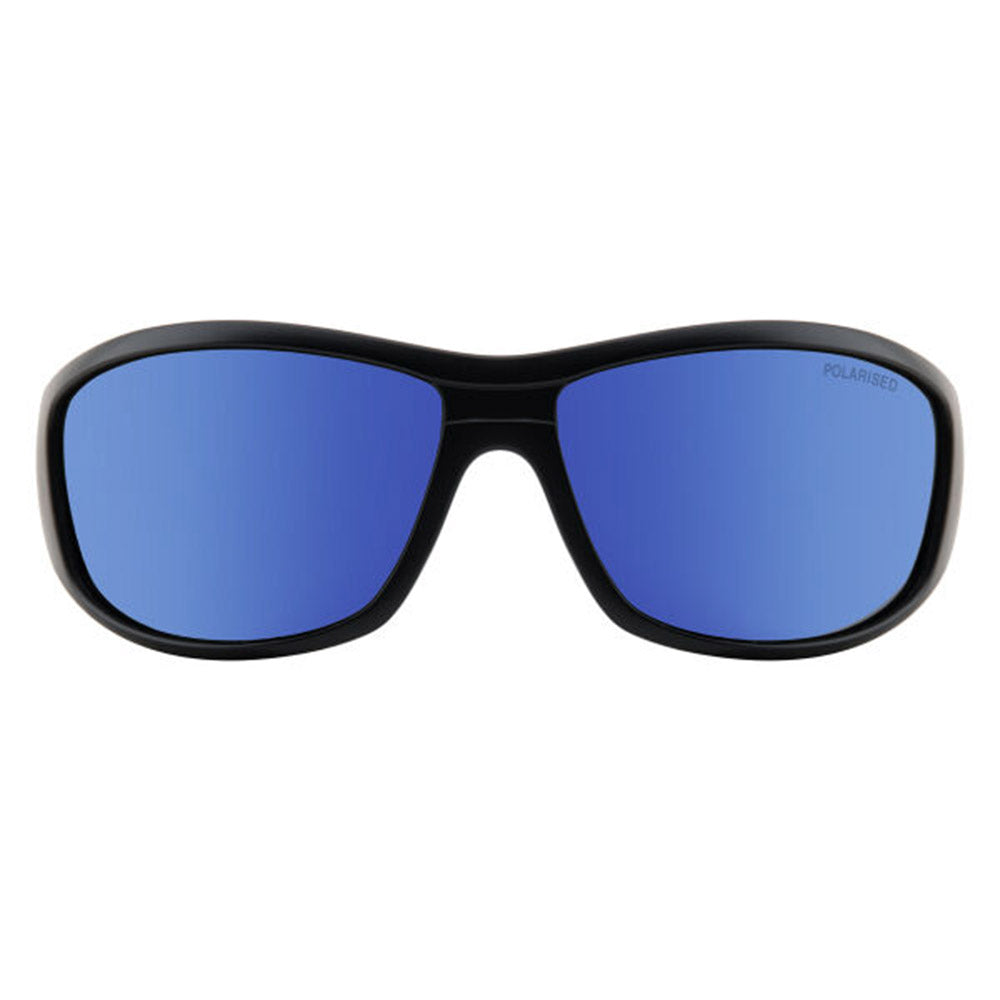 VAMPIRE - Satin Black with Polarized Blue Mirror Lens