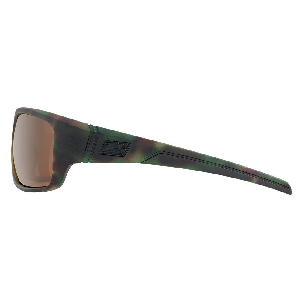STRAY - Satin Dark Camo with Polarized Brown Lens