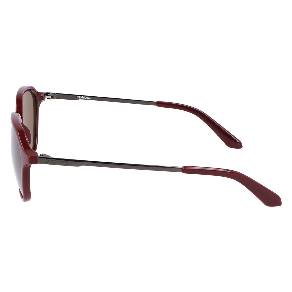 FALLON - Shiny Oxblood with Lumalens Brown Lens