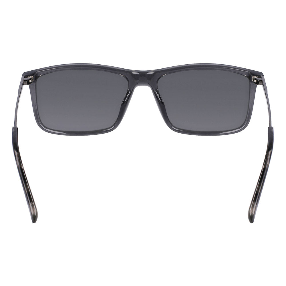 DAMIEN - Shiny Grey Crystal/Black Tortoise with Lumalens Smoke Lens