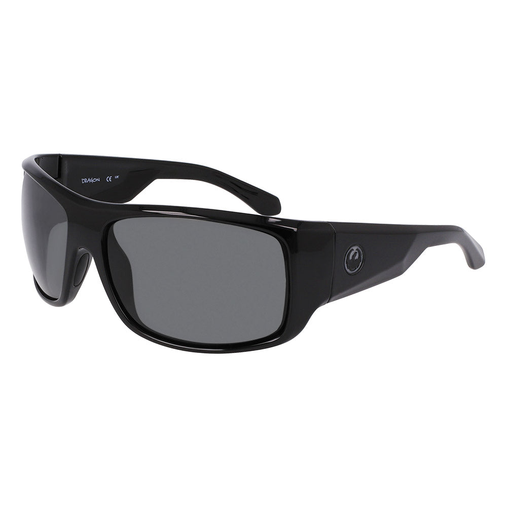 HARBOR - Black H2O+ with Polarized Lumalens Smoke Lens