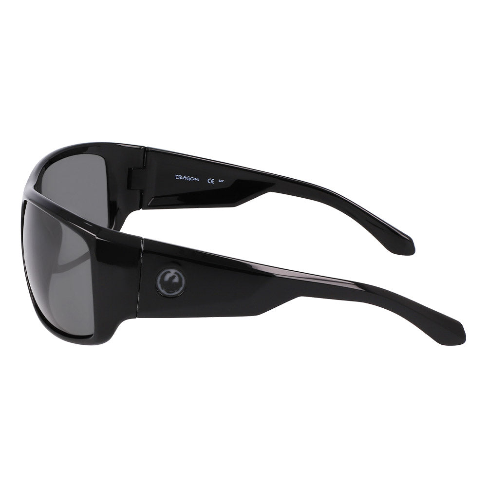 HARBOR - Black H2O+ with Polarized Lumalens Smoke Lens