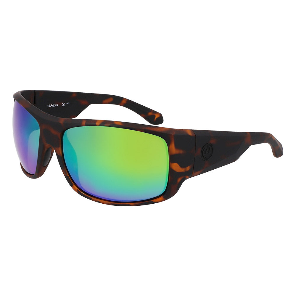 HARBOR - Matte Tortoise H2O+ with Polarized Lumalens Green Ionized Lens
