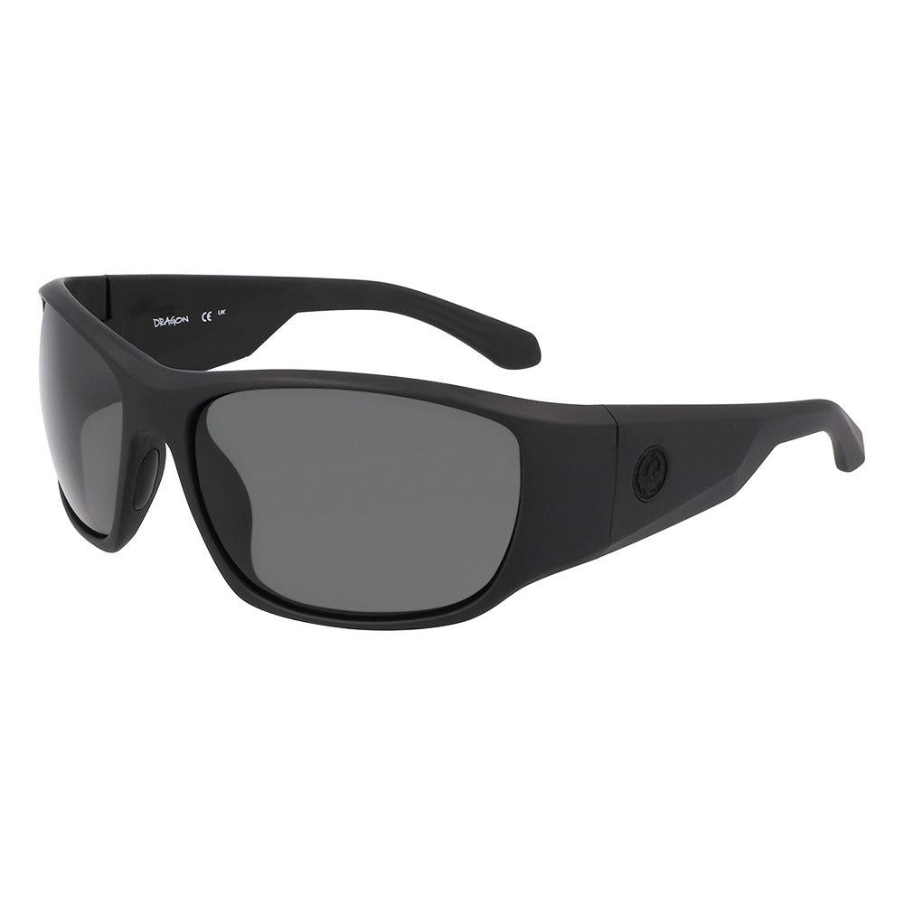 SALTY - Matte Black H2O+ with Polarized Lumalens Smoke Lens