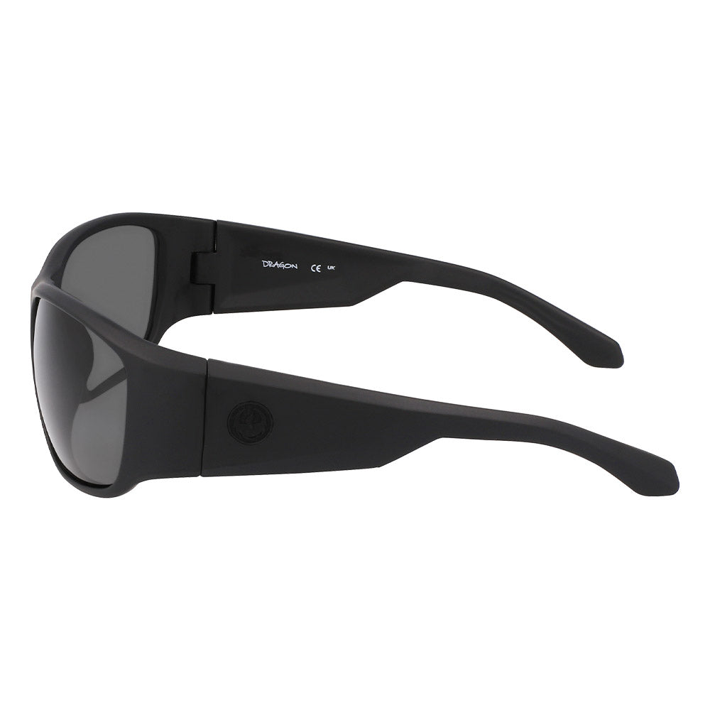 SALTY - Matte Black H2O+ with Polarized Lumalens Smoke Lens