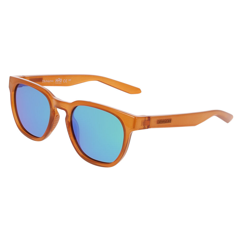 BANK - Milky Ginger H2O with Polarized Lumalens Green/Blue Mirror Lens