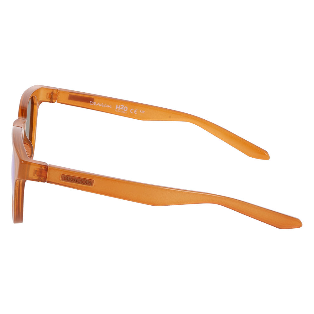 BANK - Milky Ginger H2O with Polarized Lumalens Green/Blue Mirror Lens
