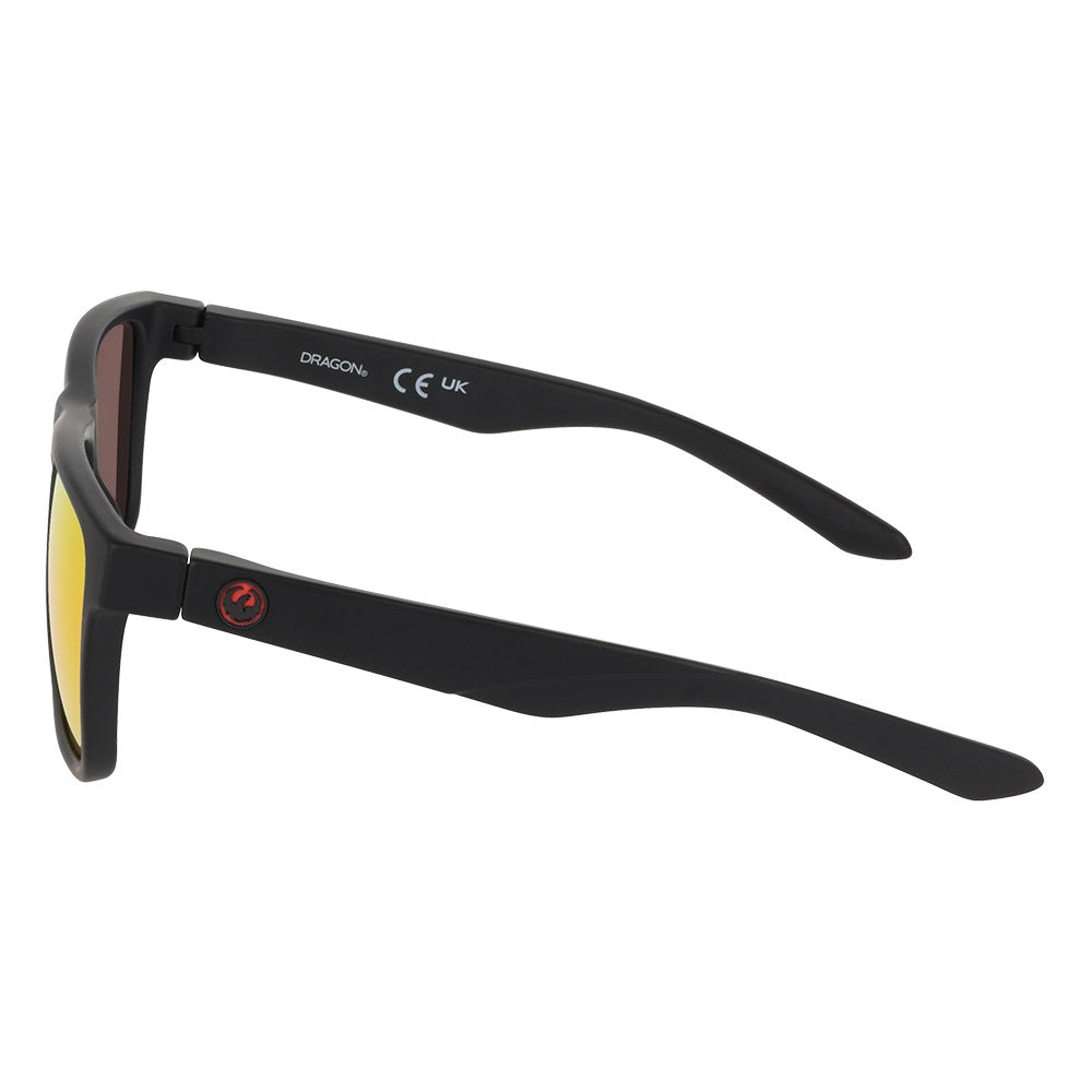 MERIDIEN 2.0 - Matte Black H2O with Polarized Lumalens Red Mirror Lens