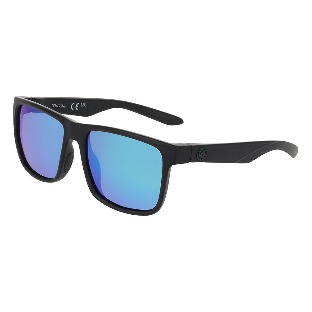 MERIDIEN 2.0 - Matte Black H2O with Polarized Lumalens Green Mirror Lens