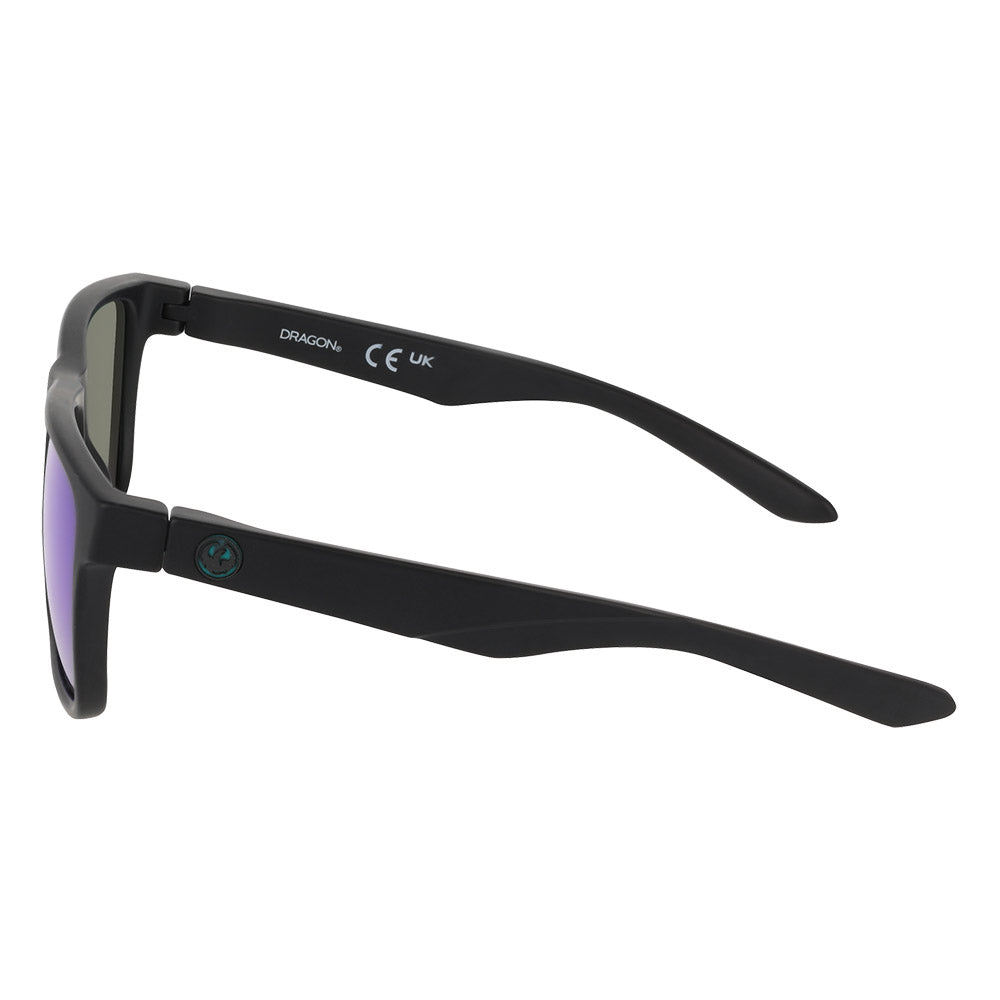 MERIDIEN 2.0 - Matte Black H2O with Polarized Lumalens Green Mirror Lens