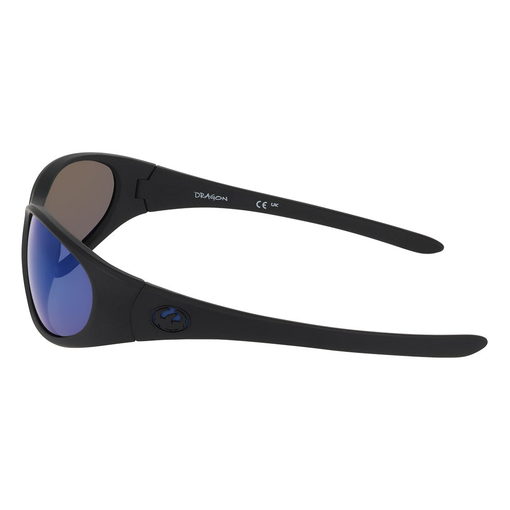 THE BOX 2.0 - Matte Black H2O with Polarized Lumalens Blue Mirror Lens