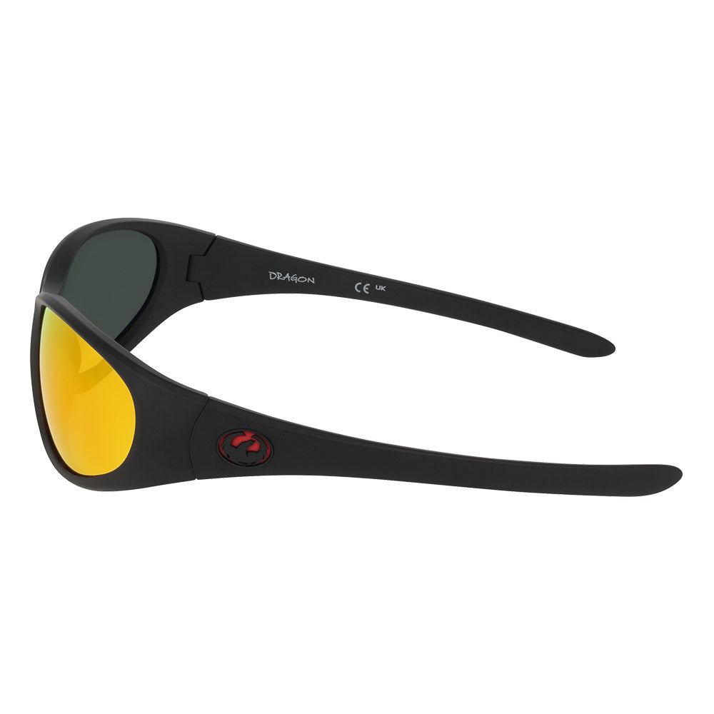 THE BOX 2.0 - Matte Black H2O with Polarized Lumalens Red Mirror Lens
