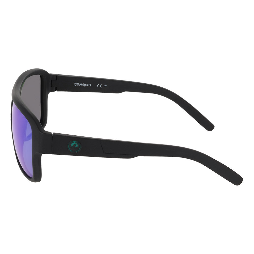 THE JAM 2.0 - Matte Black H2O with Polarized Lumalens Green Mirror Lens