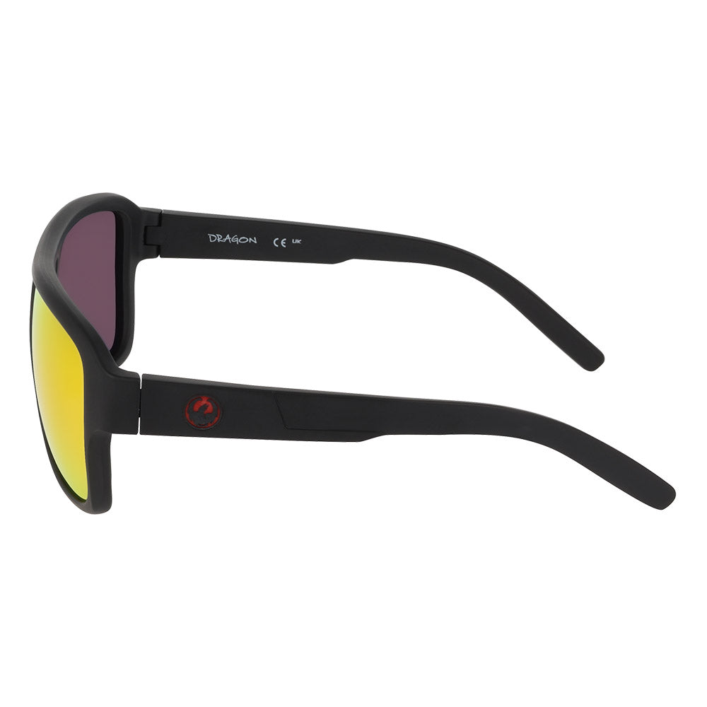 THE JAM 2.0 - Matte Black H2O with Polarized Lumalens Red Mirror Lens