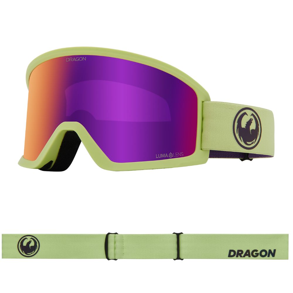 DX3 PLUS OTG - Matcha with Lumalens Purple Ionized & Lumalens Midnight Lens