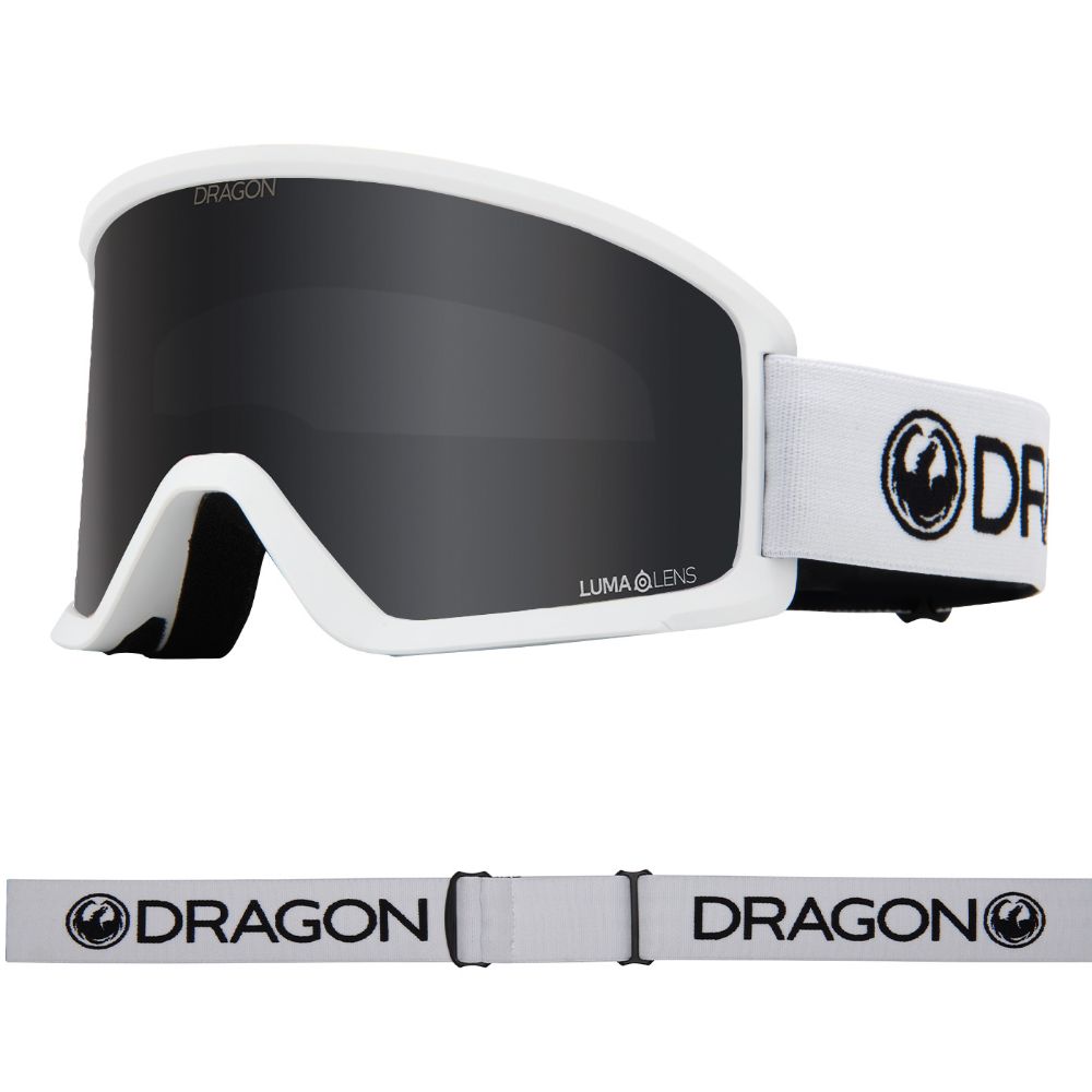 DX3 OTG - White with Lumalens Pink Ionized & Lumalens Dark Smoke Lens