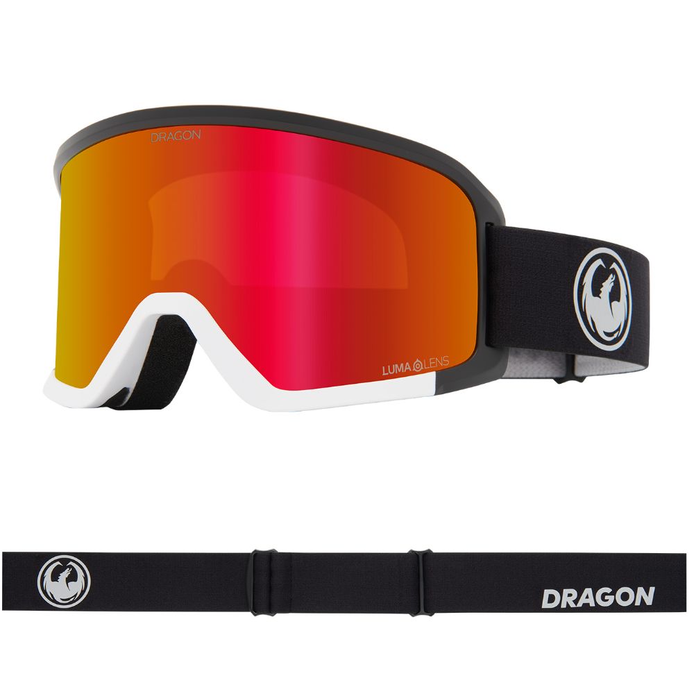 DX3 PLUS OTG - Nouveau Black with Lumalens Red Ionized & Lumalens Dark Smoke Lens