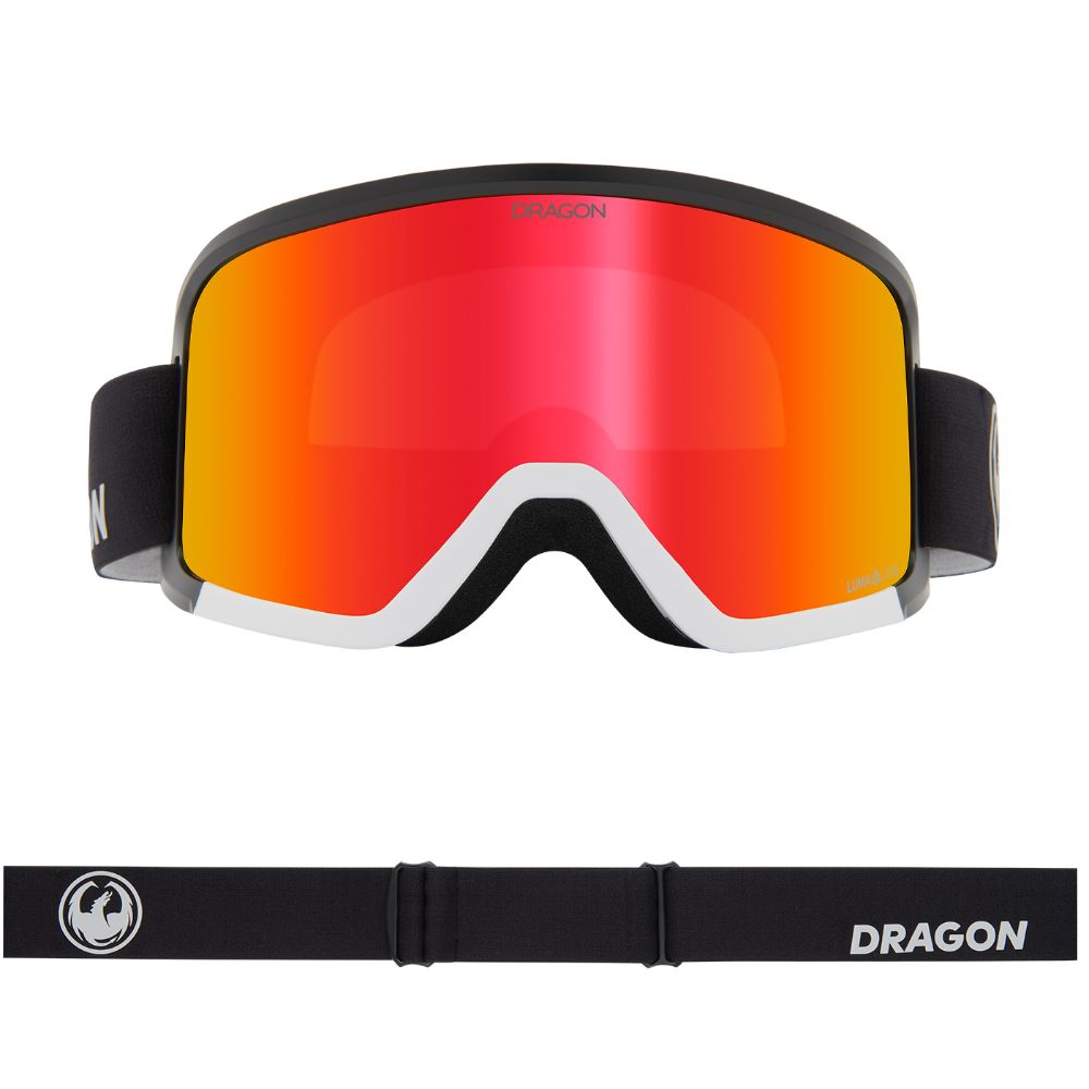 DX3 PLUS OTG - Nouveau Black with Lumalens Red Ionized & Lumalens Dark Smoke Lens