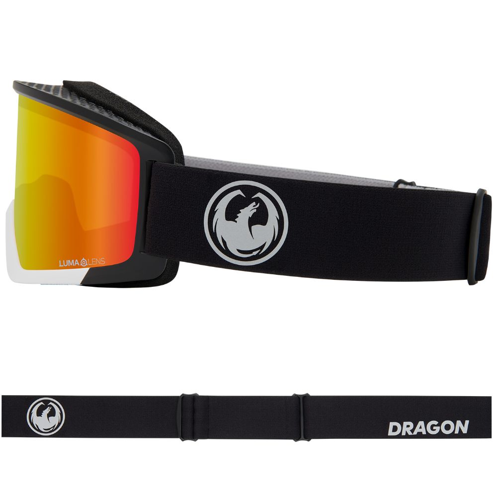 DX3 PLUS OTG - Nouveau Black with Lumalens Red Ionized & Lumalens Dark Smoke Lens
