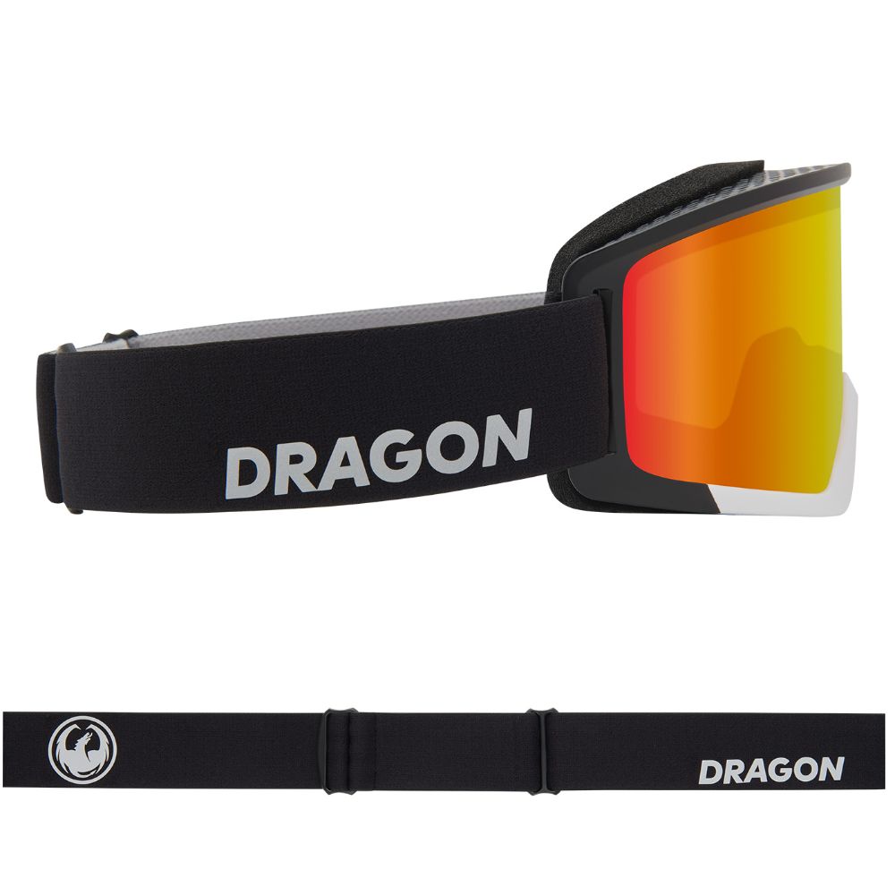 DX3 PLUS OTG - Nouveau Black with Lumalens Red Ionized & Lumalens Dark Smoke Lens