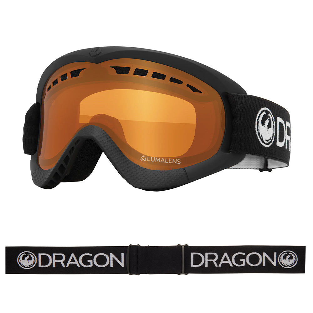 DXS - Black with Lumalens Amber Lens